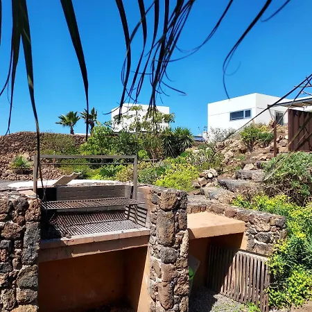 Villa En Lajares. Piscina Y Barbacoa Villa *